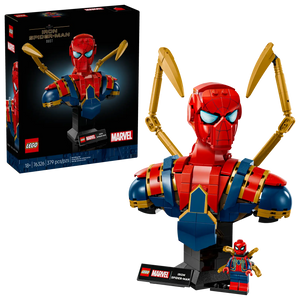 LEGO Marvel Iron Spider-Man Bust 76326