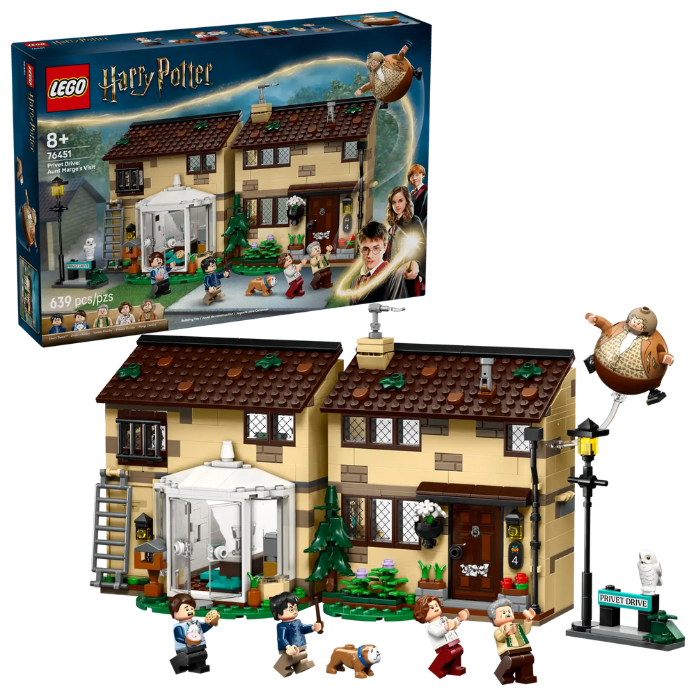 LEGO Harry Potter Privet Drive: Aunt Marge’s Visit 76451