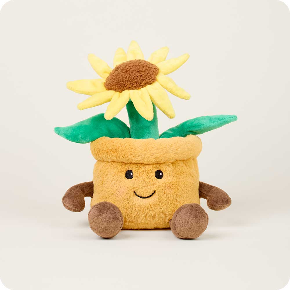 Warmies Yellow Flower Pot CP-FLOW-Y