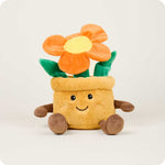 Warmies Orange Flower Pot CP-FLOW-O