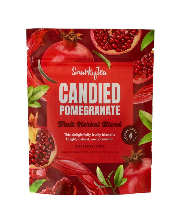 Snarky Tea Candied Pomegranate