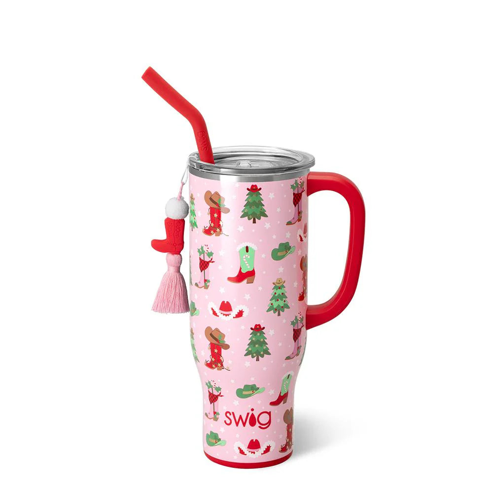 S102-M30-HY Swig 30oz Mega Mug Howdy Holidays