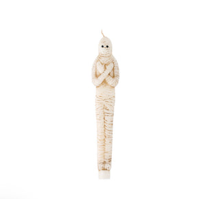 49800253M Mummy Halloween Taper Candle