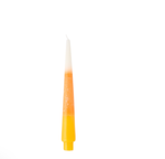 49800253C Candy Corn Halloween Taper Candle