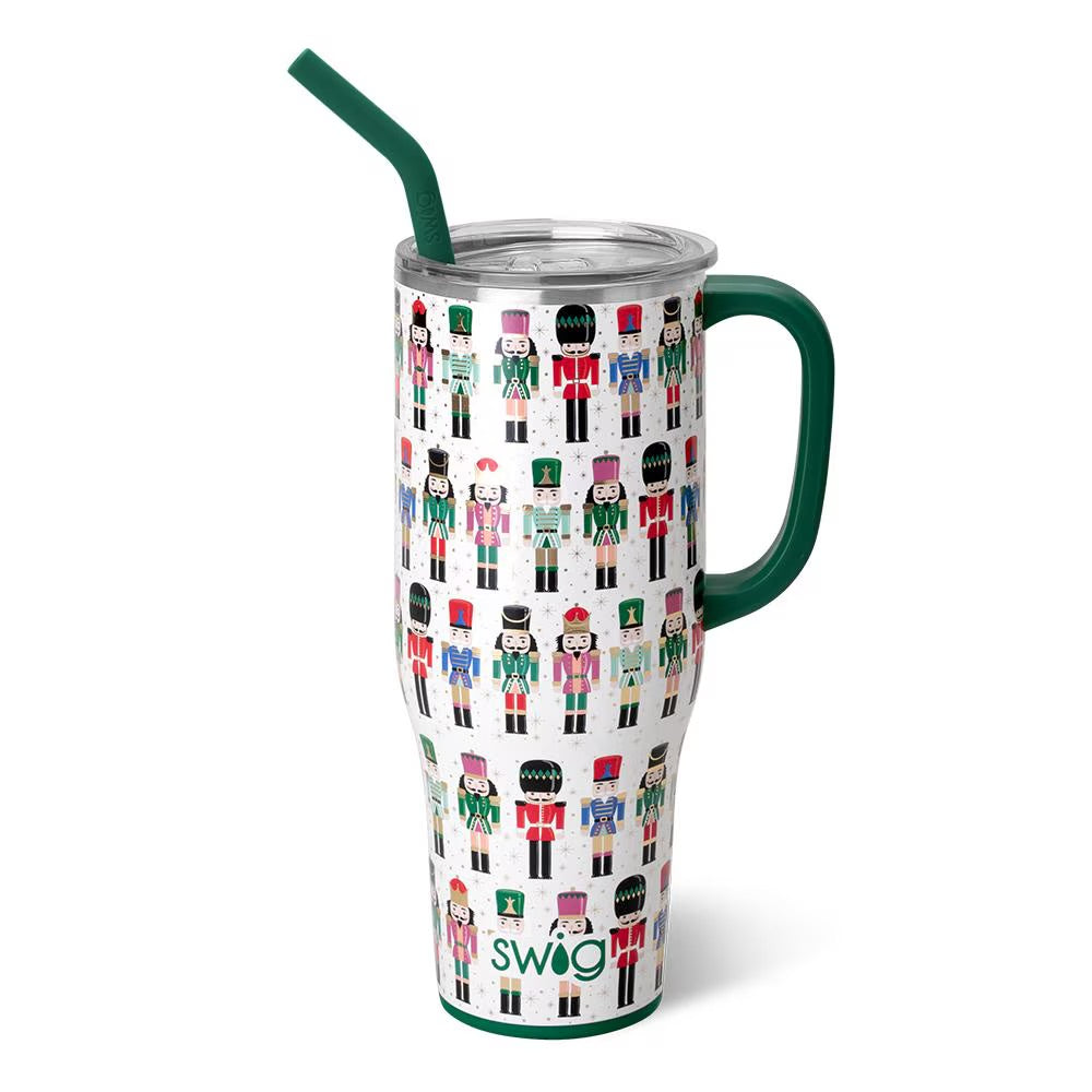 S102-M40-NU Swig 40oz Mega Mug Classic Nutcracker