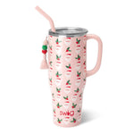 S102-M40-HJ Swig 40oz Mega Mug Holly Jolly