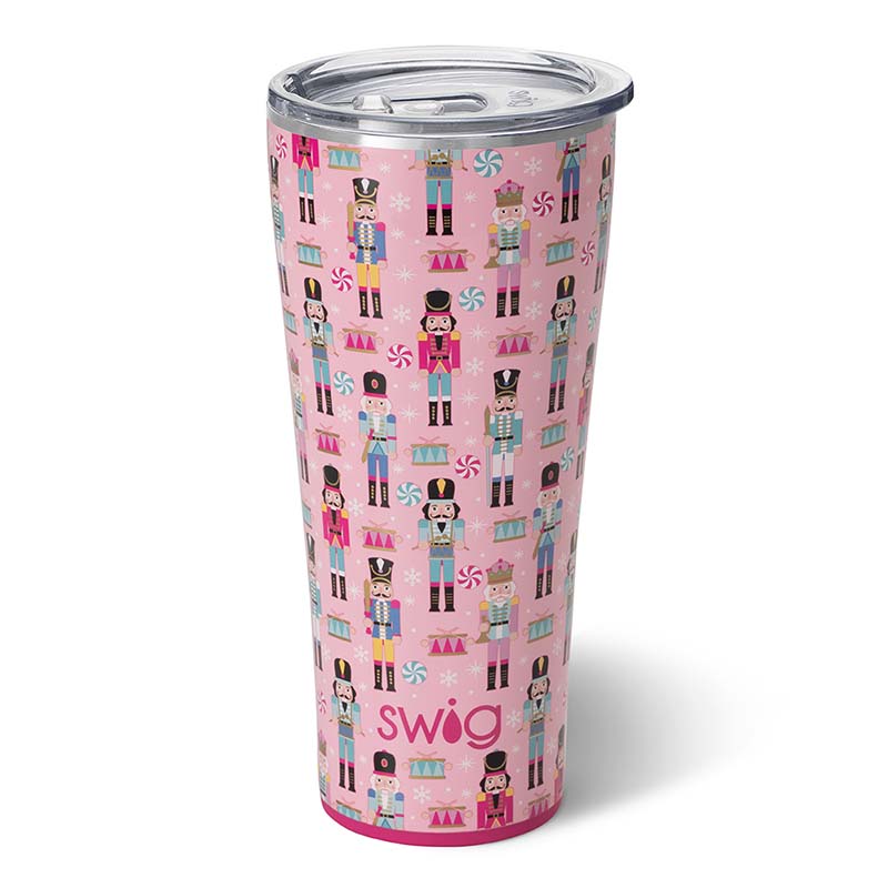 S102-C32-NK Swig 32oz Tumbler Nutcracker (Pink)