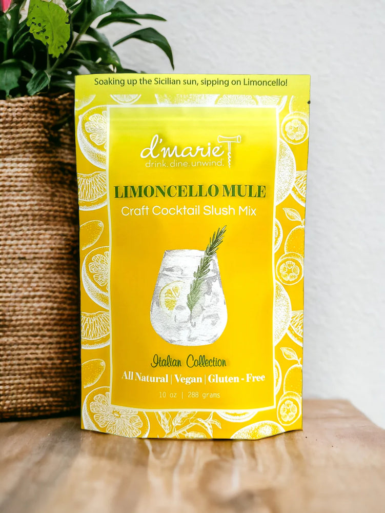 Craft Cocktail Slush Mix Limoncello Mule