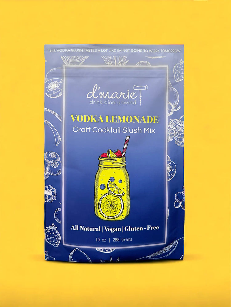 Craft Cocktail Slush Mix Vodka Lemonade