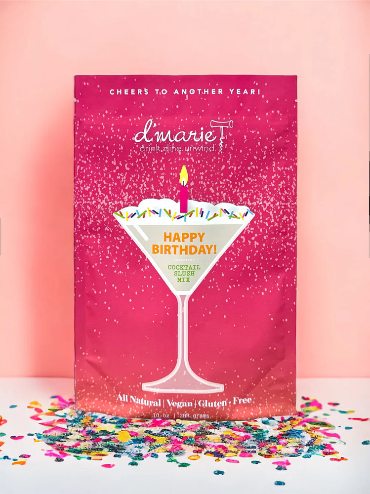 Craft Cocktail Slush Mix Happy Birthday