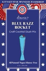 Craft Cocktail Slush Mix Blue Razz Rocket