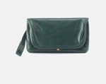 Hobo Lauren Wristlet Sage Leaf