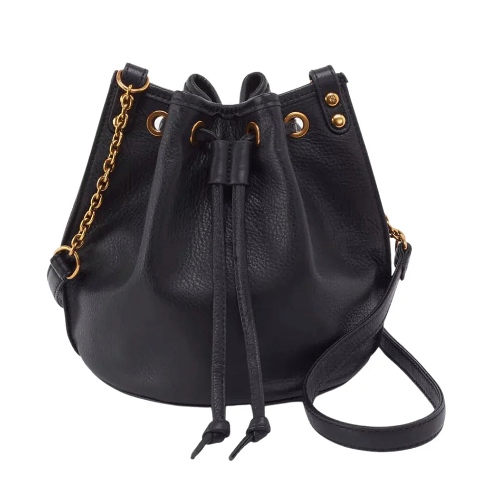 Hobo Pier Bucket Crossbody Black