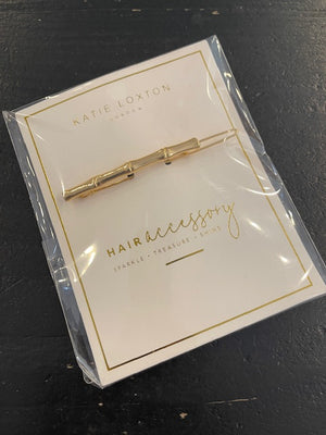 Katie Loxton Goldtone Bamboo Hair Clip KLJ3674