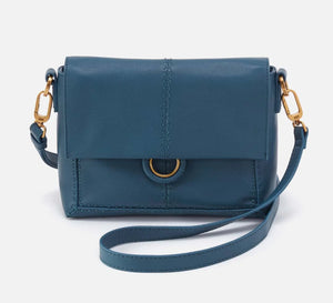 Hobo Austin Flap Crossbody Peacock Feather