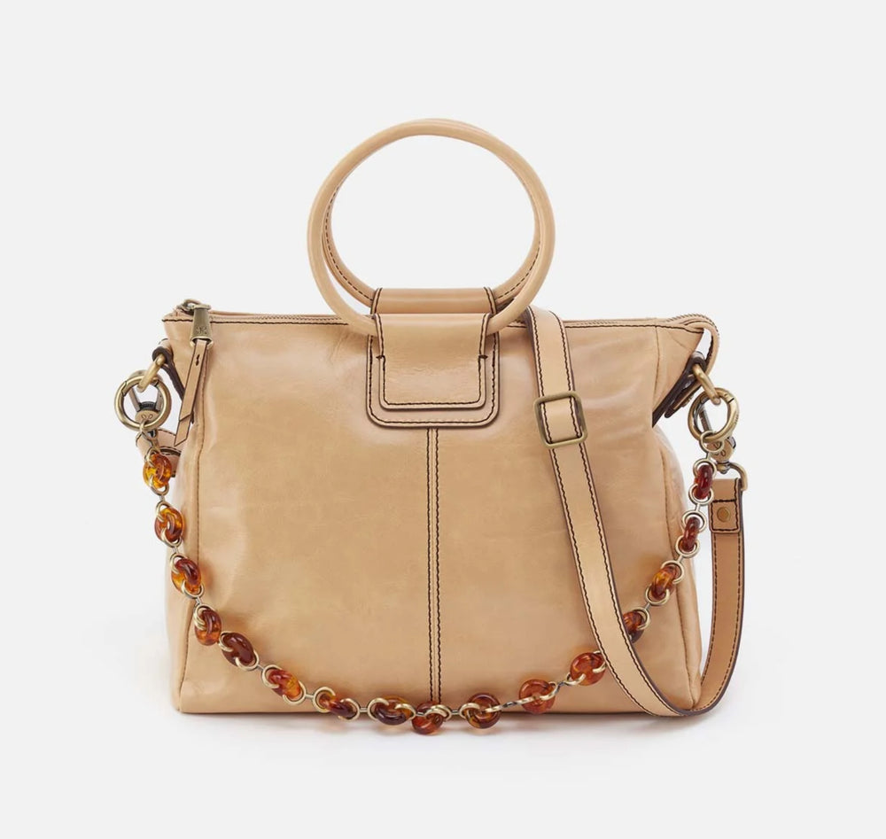 Hobo Sheila Medium Satchel Dessert Sand