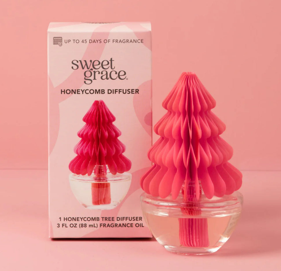 Sweet Grace Honey Comb Tree Diffuser