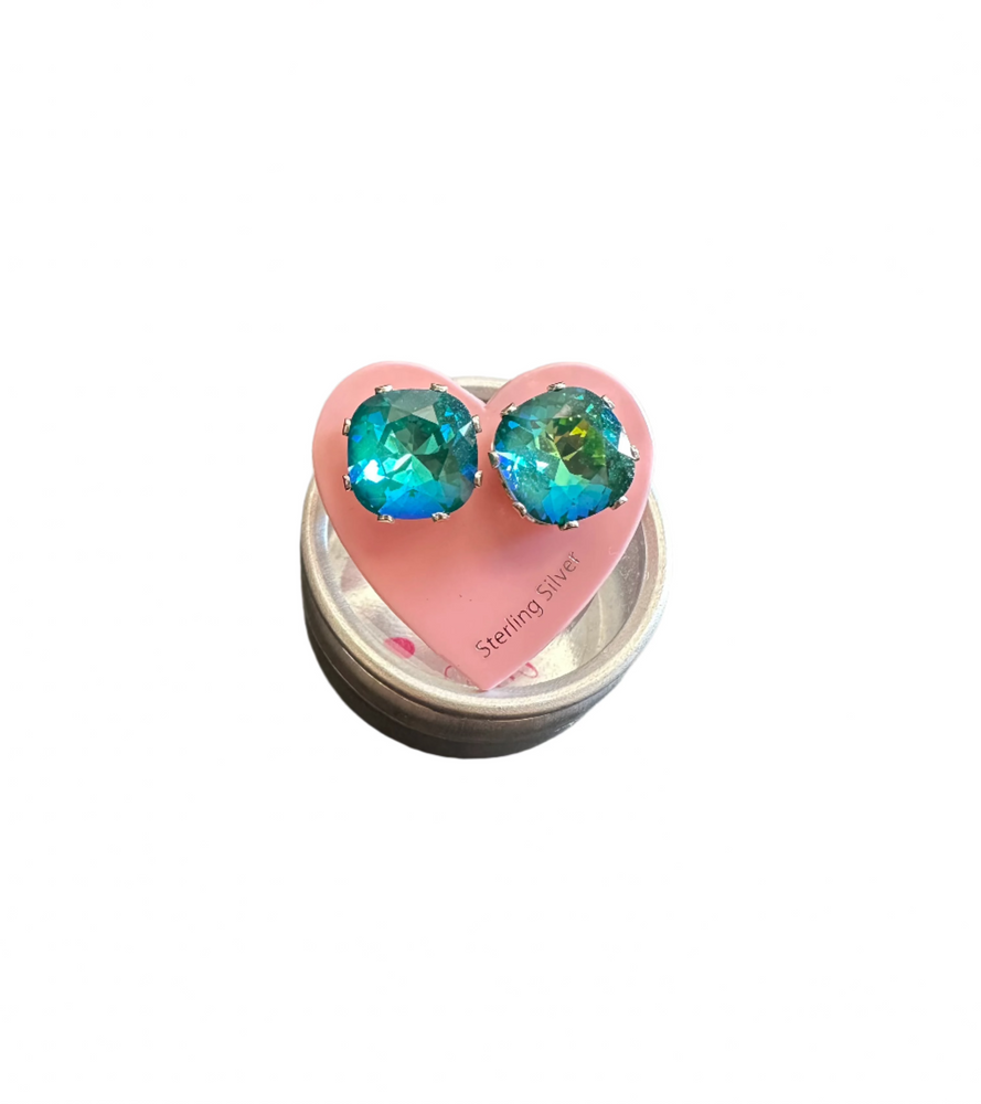 JoJo Loves You Emerald City Earrings