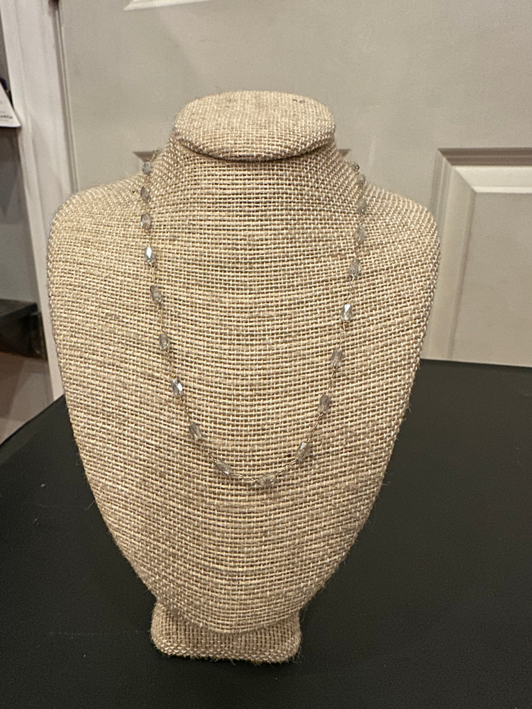 Alex Carol Barrel Crystal Necklace