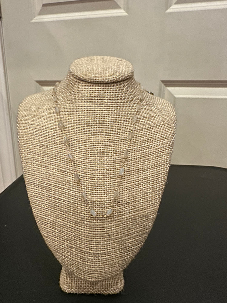Alex Carol Barrel Crystal Necklace