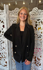 Mud Pie Black Wynn Blazer 82060010BK