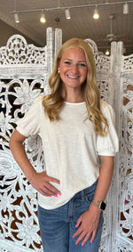 Downeast White Perfect Tee DA2403K006