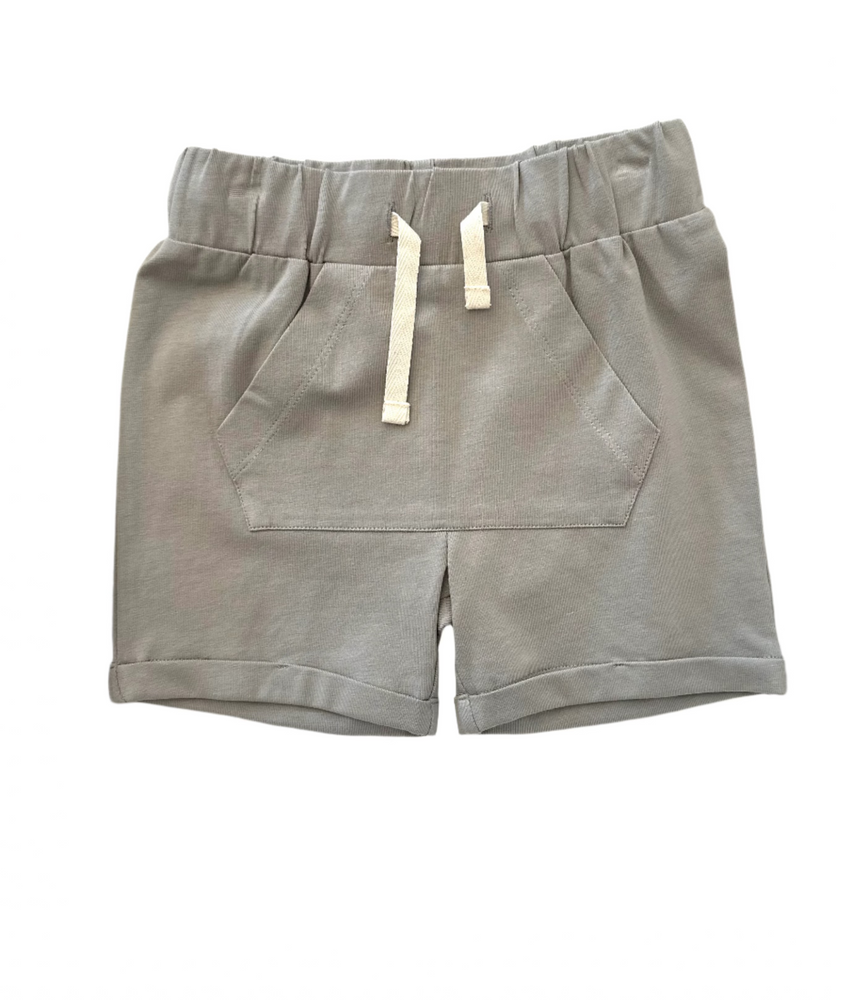 Izzy & Owie Putty Grey Kangaroo Short