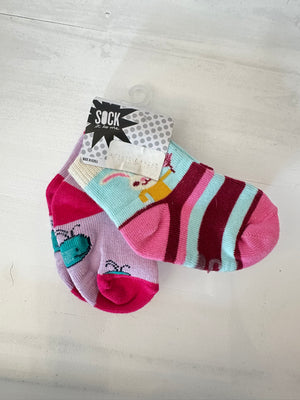 Sock it to Me Toddler Crew 2-Pack Socks