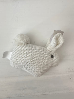 Mud Pie Knit Bunny Rattles 12110028