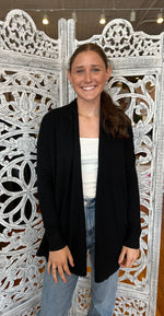 Debut Black Cardigan T4174-R