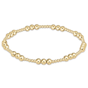 Enewton Classic Joy Bead Bracelet-4mm Gold BCLJOYPG4