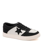 Hey Girl by Corky's Legendary Crystal Star Sneakers Black