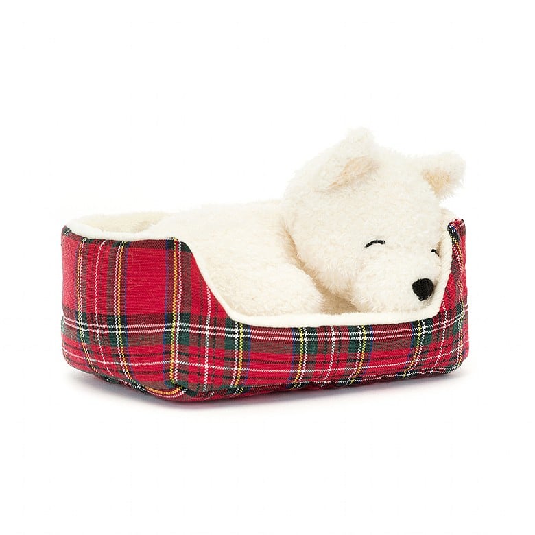 Jellycat I Am Napping Nipper Westie NAP3NW