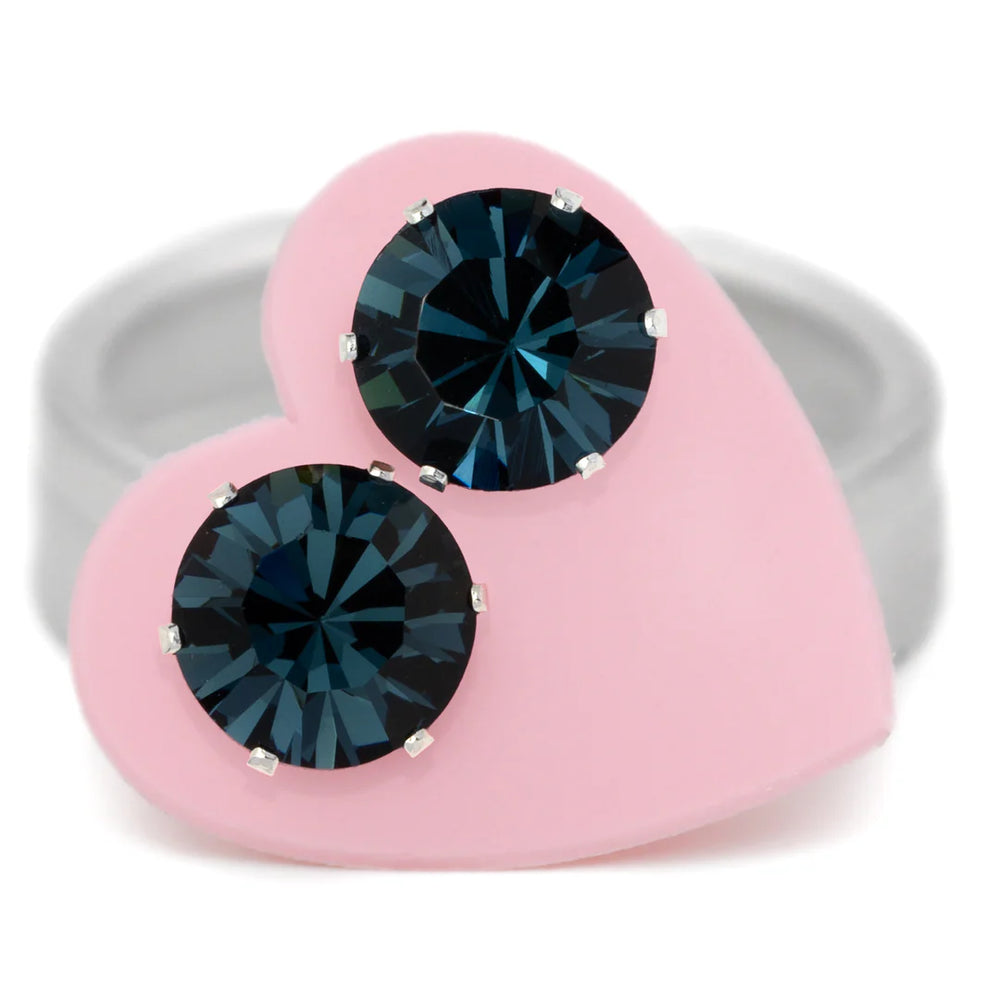 JoJo Loves You Navy Earrings