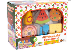 
            
                Load image into Gallery viewer, Fat Brain Toys Pretendables Picnic Basket FA400
            
        