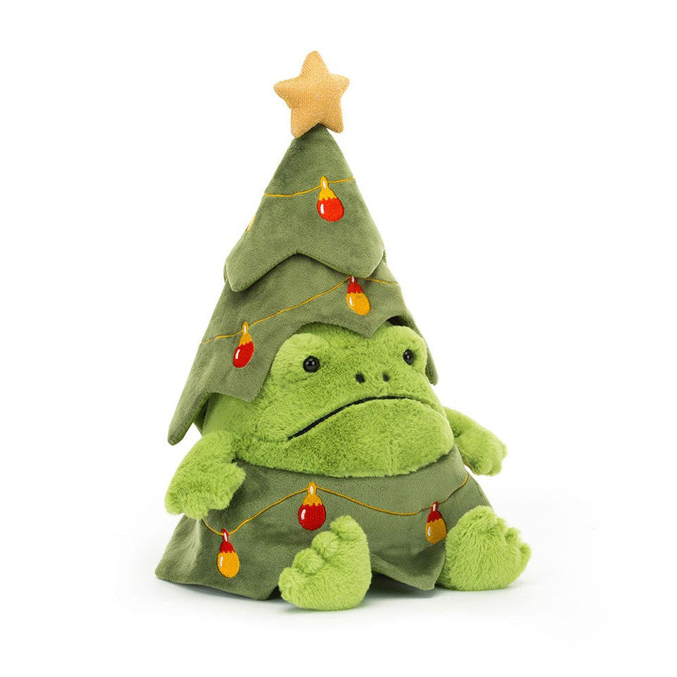 Jellycat My Name is Christmas Tree Ricky Rain Frog - RR3FC