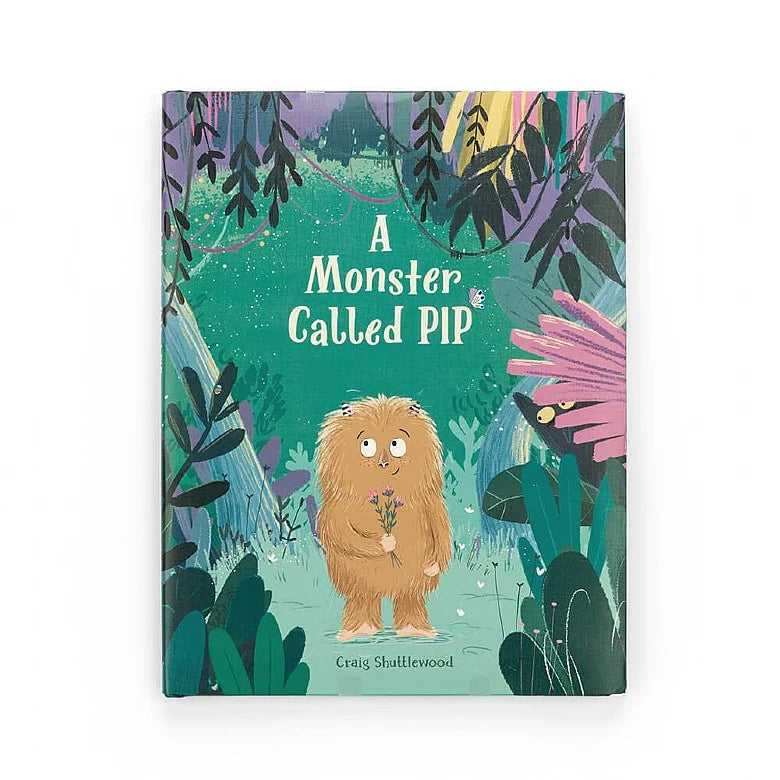Jellycat A Monster Called Pip Book BK4MCP