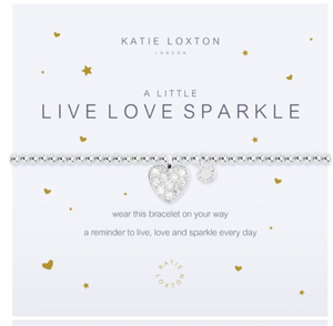 Katie Loxton A Little Live Love Sparkle Bracelet KLJ2106