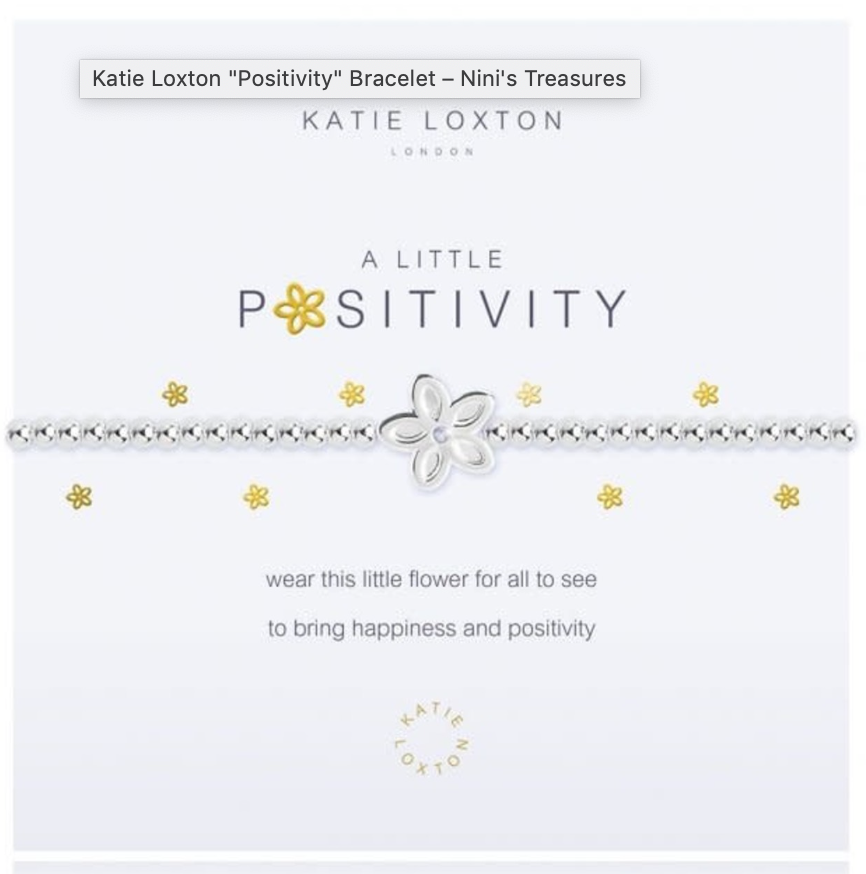 Katie Loxton A Little Positivity Bracelet KLJ2703