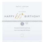 Katie Loxton A Little Happy 60th Birthday Bracelet KLJ2075