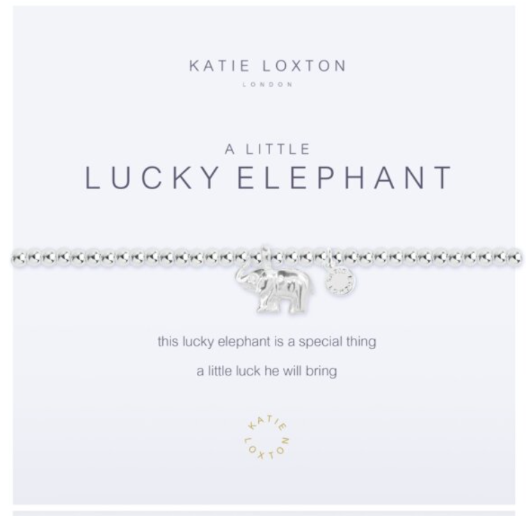 Katie Loxton A Little Lucky Elephant Bracelet KLJ1203