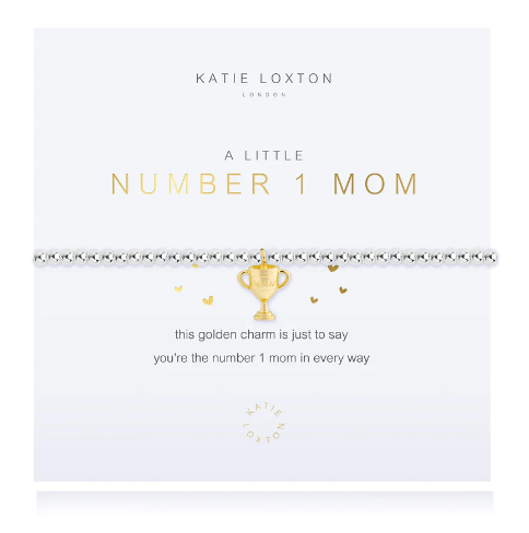 Katie Loxton A Little Number 1 Mom Bracelet KLJ4690
