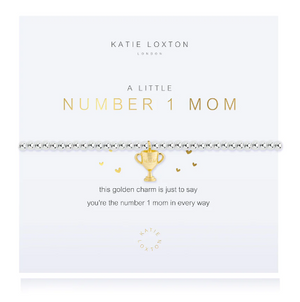 Katie Loxton A Little Number 1 Mom Bracelet KLJ4690