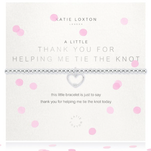 Katie Loxton A Little Thank You for Helping Me Tie the Knot Bracelet KLJ3485