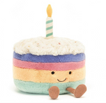 Jellycat I Am Large Amuseable Rainbow Birthday Cake A1RBC