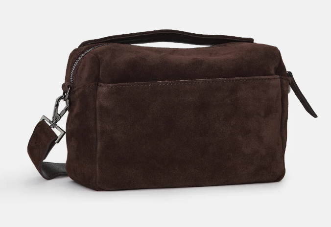 Hammitt Evan Crossbody - Espresso Suede