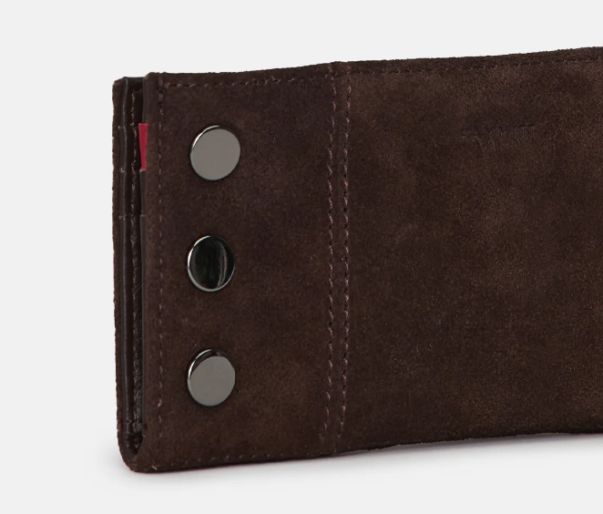 Hammitt 110 North Wallet - Espresso Suede