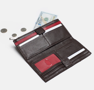 Hammitt 110 North Wallet - Espresso Suede