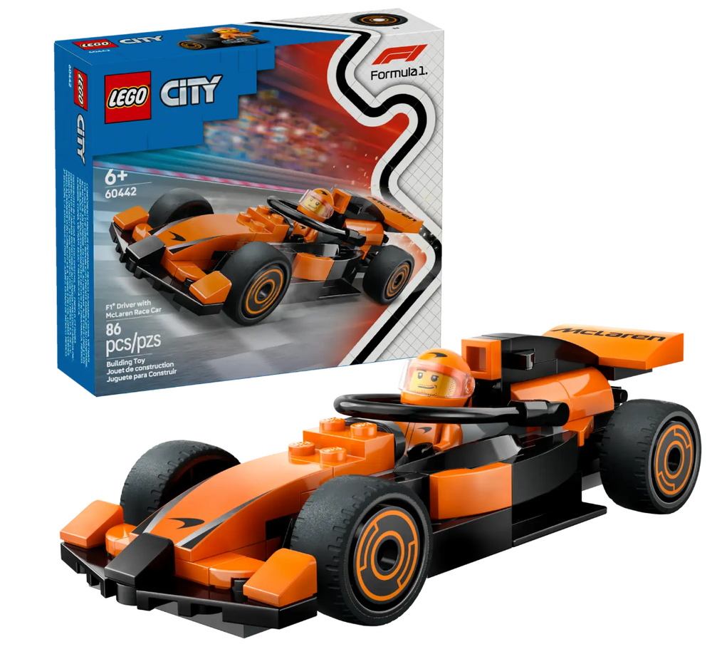 LEGO City F1 Driver with McLaren Race Car 60442