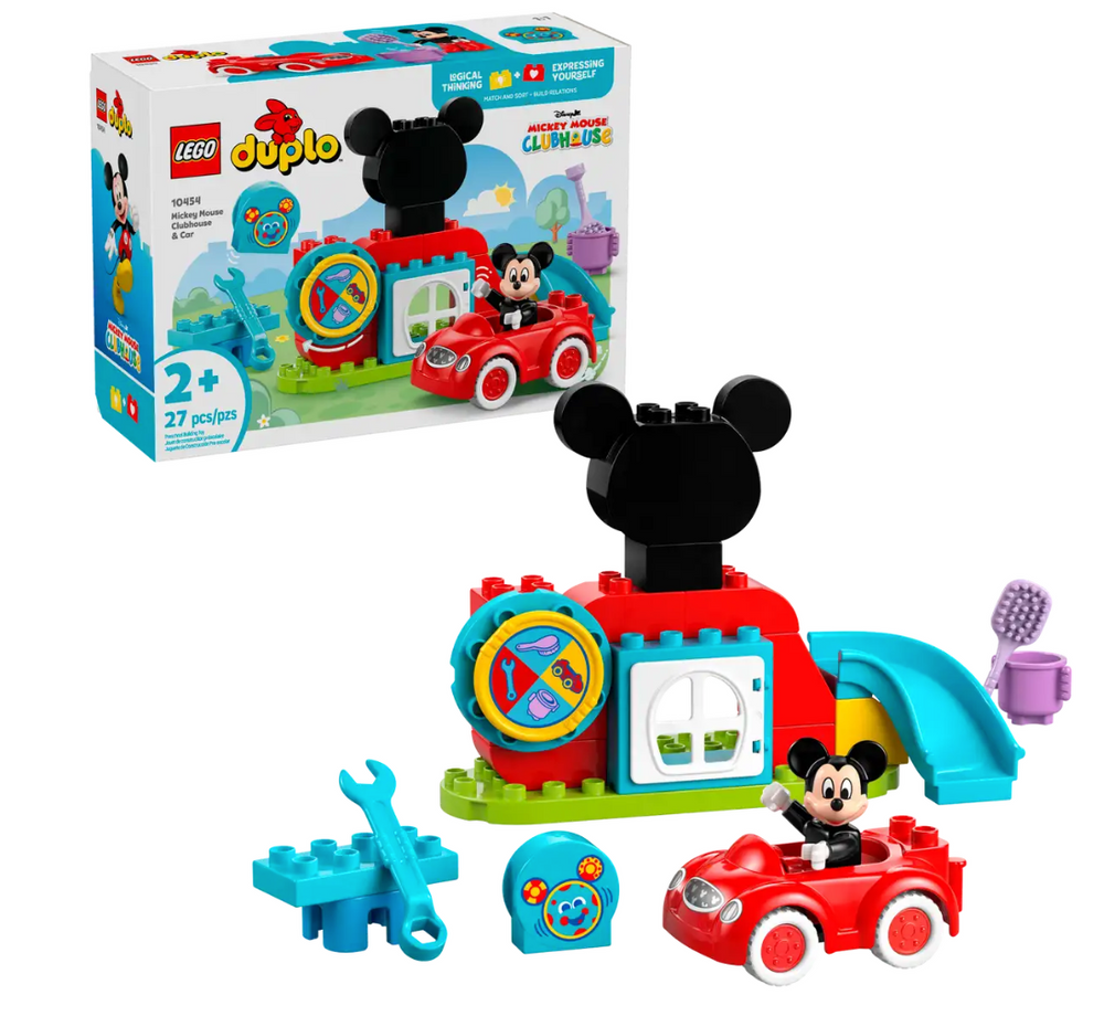 LEGO Duplo Disney Mickey Mouse Clubhouse & Car 10454